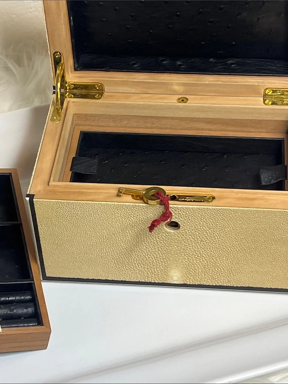 Elie Bleu Luxury Jewelry Storage Box